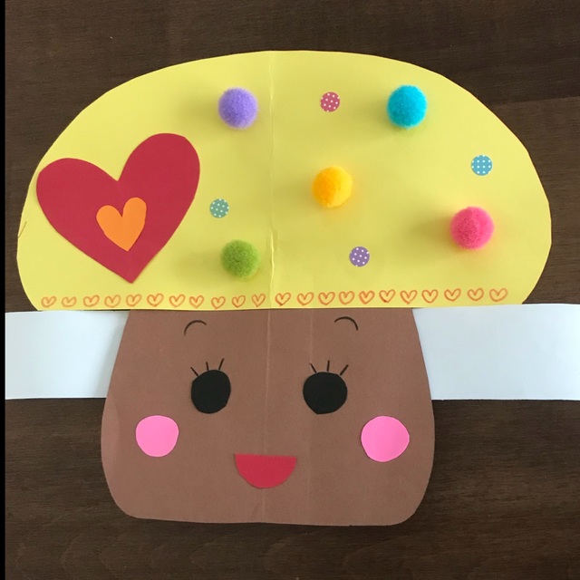 【みんなの投稿】【お面　きのこ】