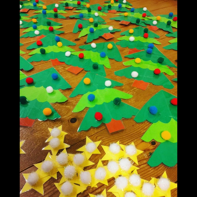 【みんなの投稿】【クリスマスツリークラフト】