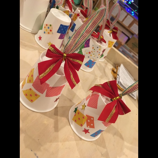【みんなの投稿】☆3歳児 紙コップ ハンドベル☆ 【みんなの投稿】☆3歳児 紙コップ ハンドベル☆