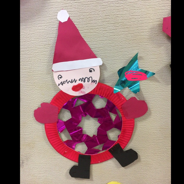 【みんなの投稿】サンタクロース 壁面 4歳児