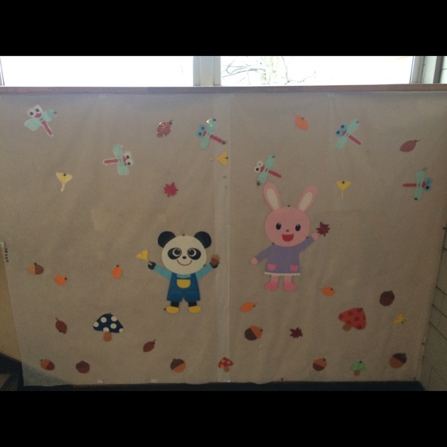 【みんなの投稿】秋 壁面 とんぼ