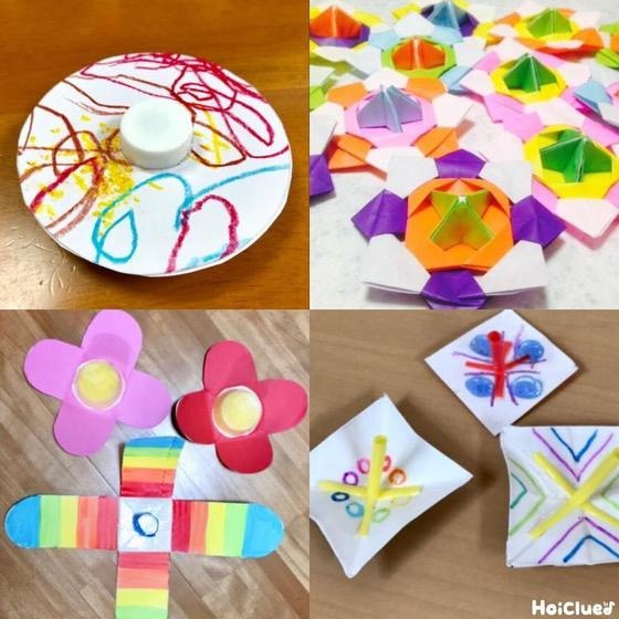 みんなの手作りコマアイデア〜丸、三角、四角、花型など色々な形のコマ8作品〜 みんなの手作りコマアイデア〜丸、三角、四角、花型など色々な形のコマ8作品〜