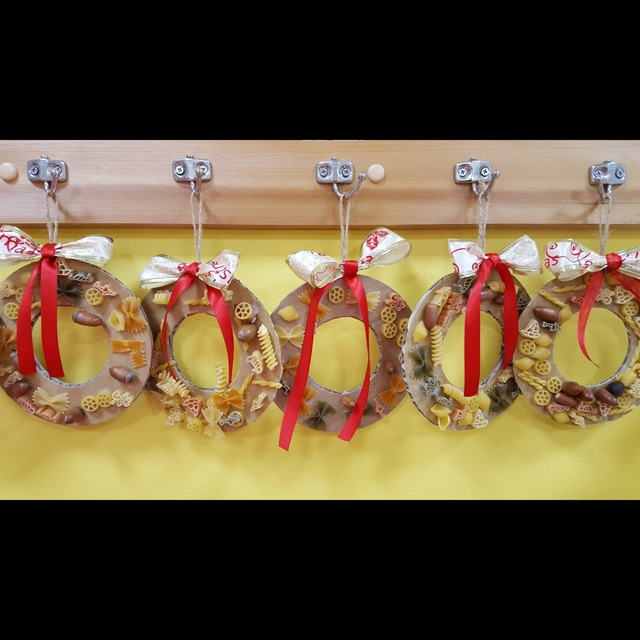 【みんなの投稿】クリスマスリース 4歳児