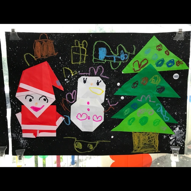 【みんなの投稿】クリスマス折り紙