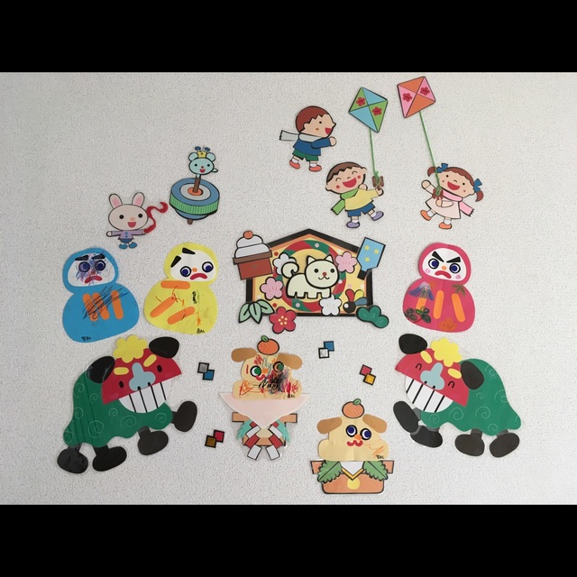 【みんなの投稿】２歳児・鏡餅・だるま