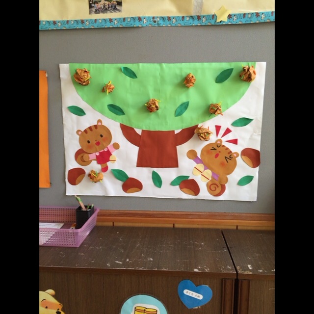 【みんなの投稿】秋の壁面