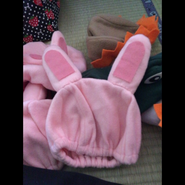 【みんなの投稿】小道具『ピンクうさぎの帽子』