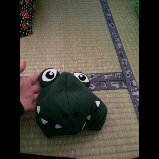 【みんなの投稿】衣装『ワニの帽子』