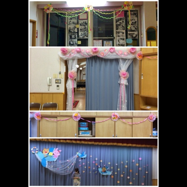 【みんなの投稿】卒園式の壁面・廊下飾り