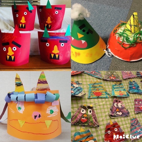 みんなの手作り鬼のお面アイデア〜節分にちなんだお面や帽子の製作まとめ〜