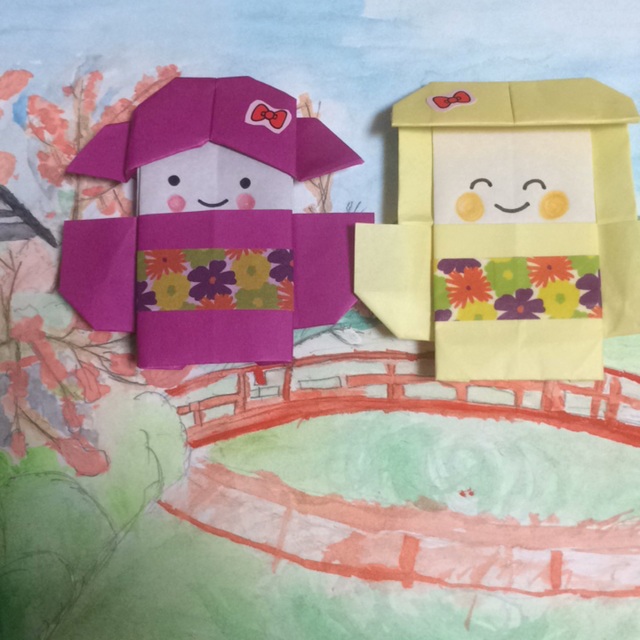 【みんなの投稿】お正月・着物の女の子