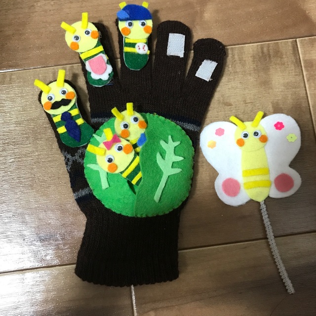 【みんなの投稿】キャベツの中から 手袋シアター