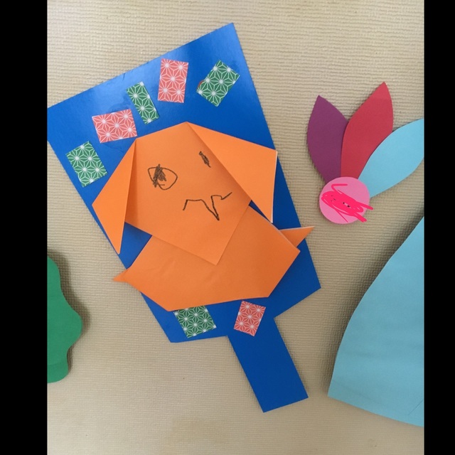 【みんなの投稿】年明け壁面   3歳児