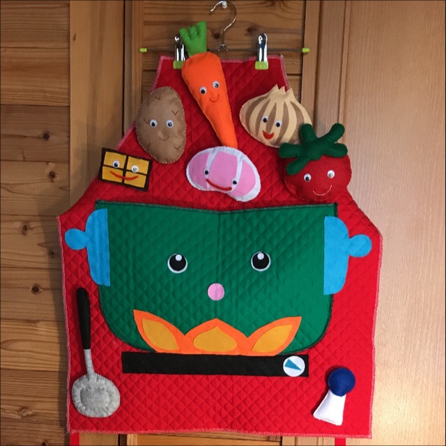 【みんなの投稿】カレーライスのうた エプロンシアター