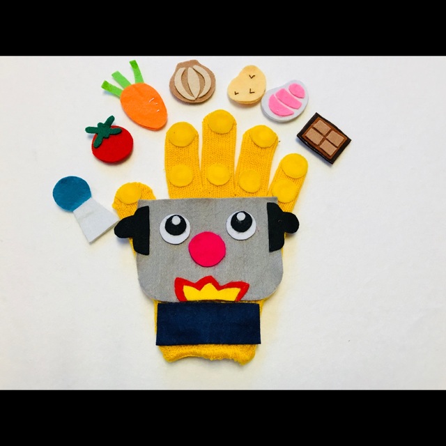 【みんなの投稿】カレーライスのうた 手袋シアター