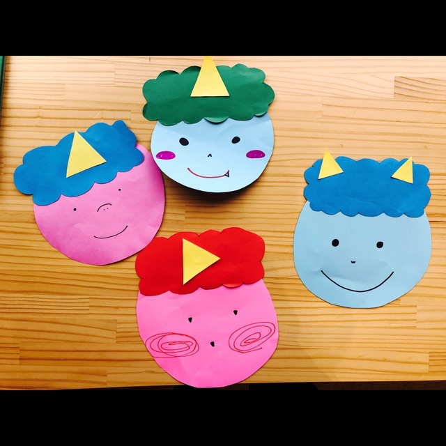 【みんなの投稿】【節分 鬼のお面】 【みんなの投稿】【節分 鬼のお面】