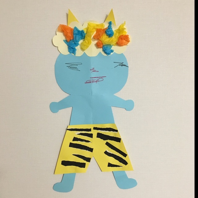 【みんなの投稿】【鬼の壁面製作】