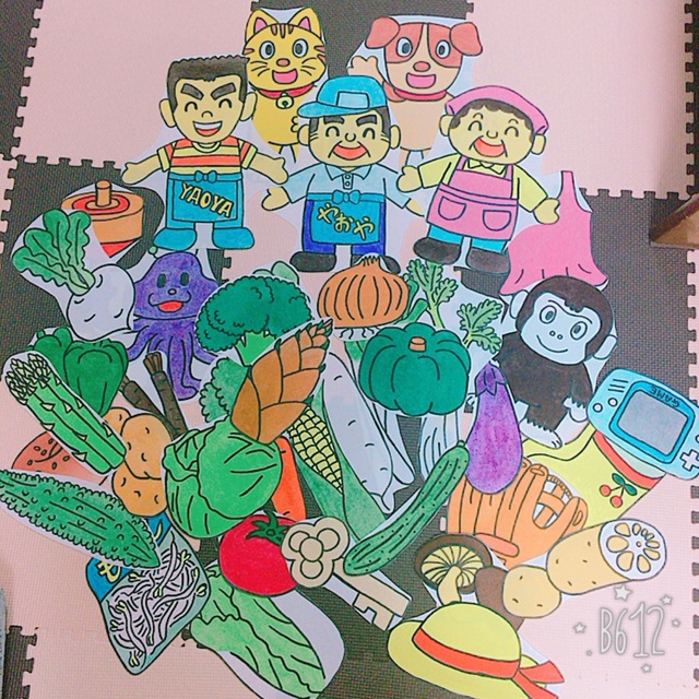 【みんなの投稿】『やおやのおみせ』のパネルシアター