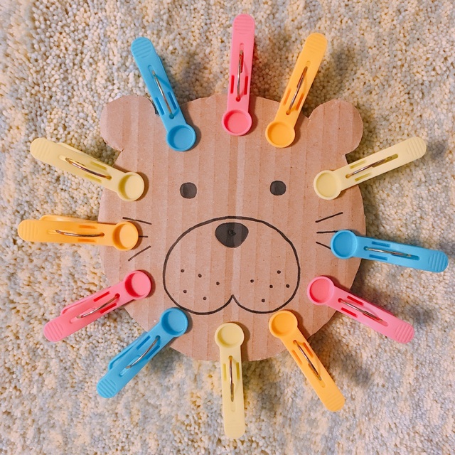 【みんなの投稿】洗濯ばさみでライオンさん⑅◡̈*