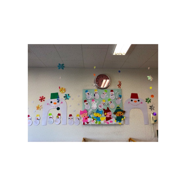 【みんなの投稿】2月製作雪だるま