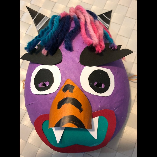 【みんなの投稿】風船鬼お面