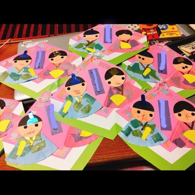 【みんなの投稿】【おひなさま製作】