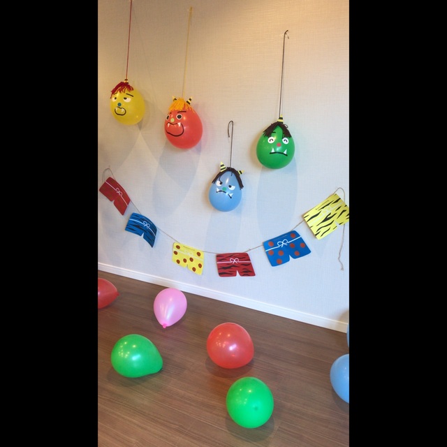 【みんなの投稿】風船で鬼