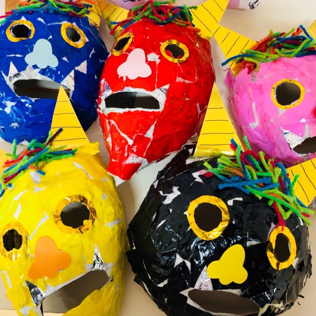 【みんなの投稿】【鬼のお面】