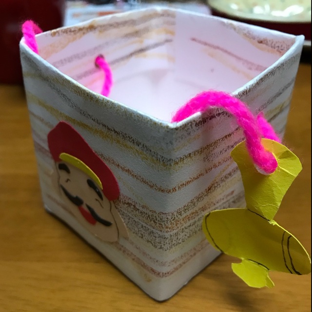 【みんなの投稿】牛乳パックの豆入れ