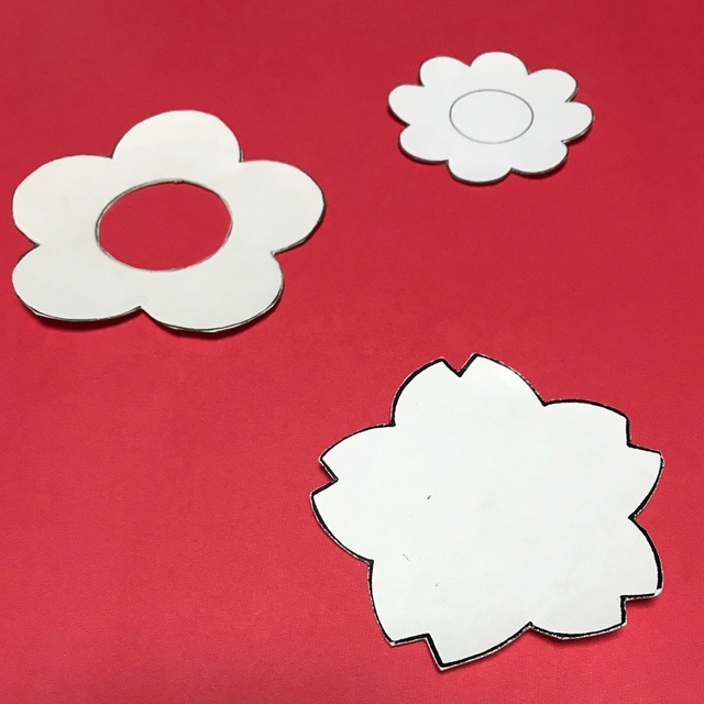 【みんなの投稿】花の型紙