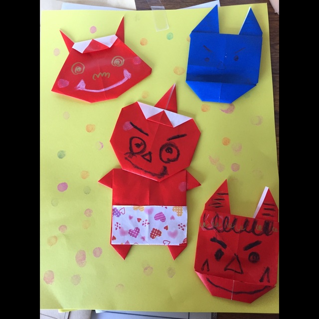 【みんなの投稿】節分折り紙