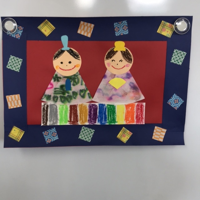 【みんなの投稿】壁面4歳児にじみ絵