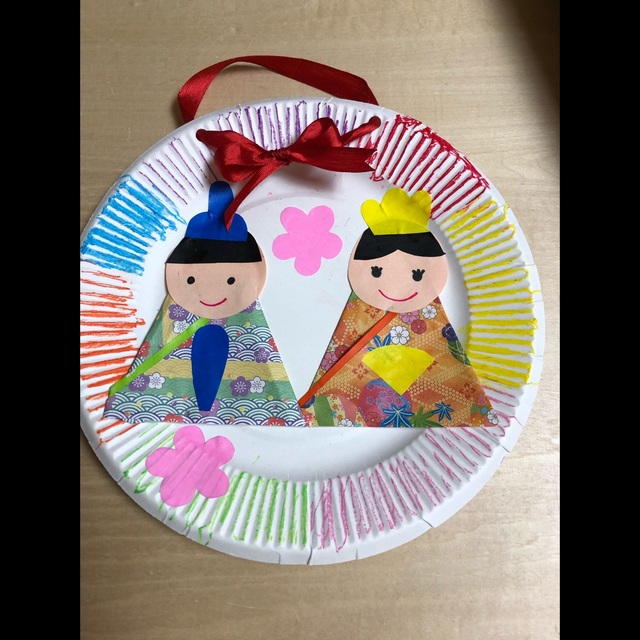 【みんなの投稿】紙皿おひなさま☆
