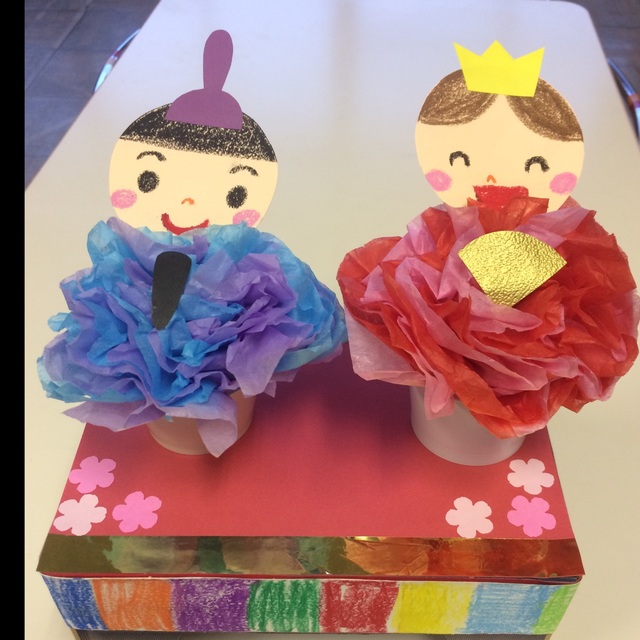 【みんなの投稿】ひな人形3歳児