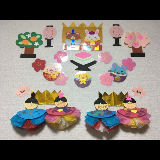 【みんなの投稿】ひな祭り☆2歳児 【みんなの投稿】ひな祭り☆2歳児