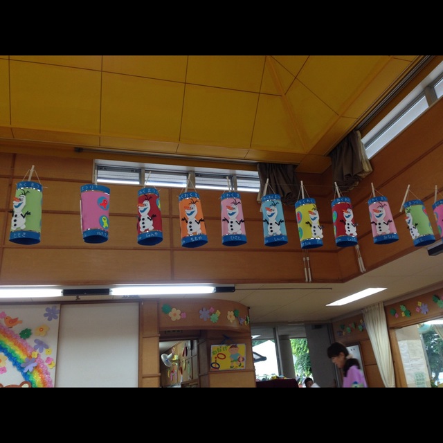 【みんなの投稿】〔夏祭りちょうちん〕