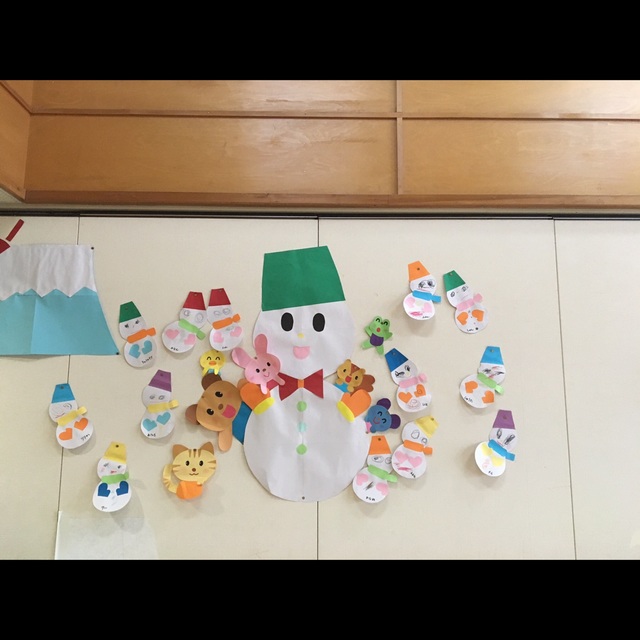 【みんなの投稿】〔冬 雪だるま〕 【みんなの投稿】〔冬 雪だるま〕