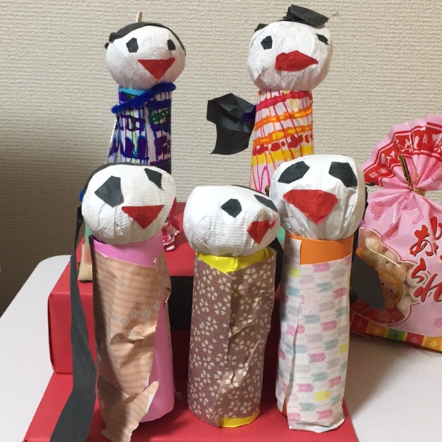 【みんなの投稿】4歳 お雛様 【みんなの投稿】4歳 お雛様
