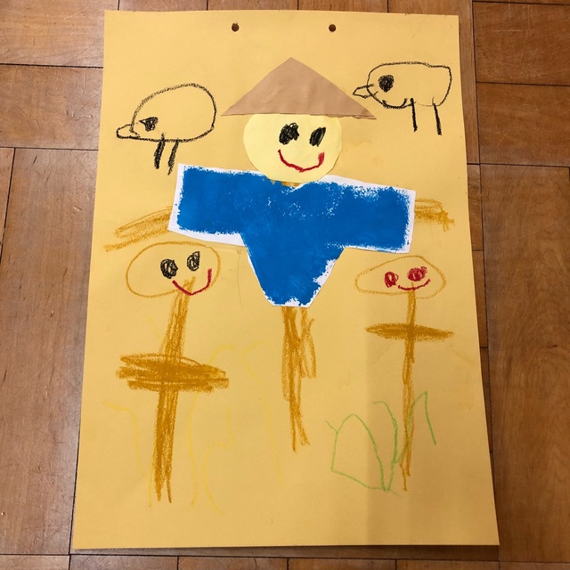 【みんなの投稿】10月製作帳 かかし