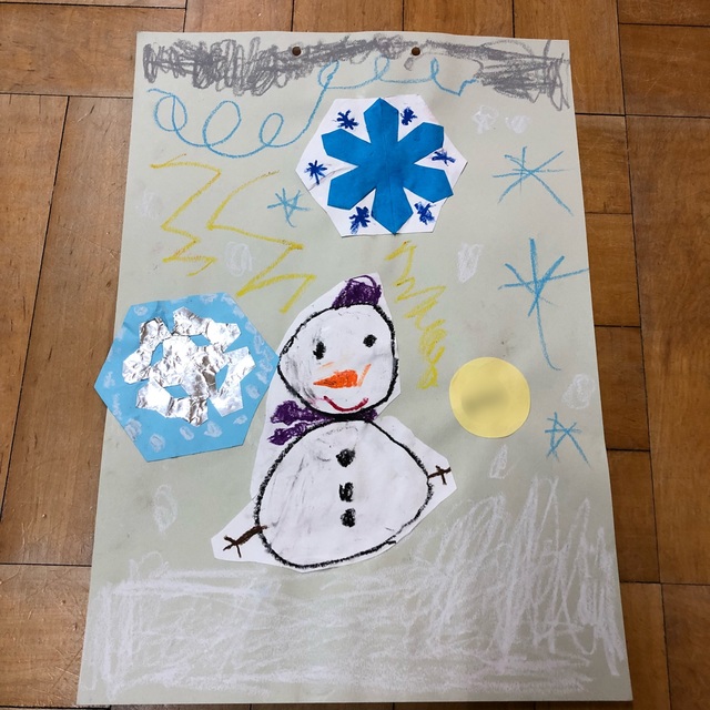 【みんなの投稿】2月製作帳 雪の結晶