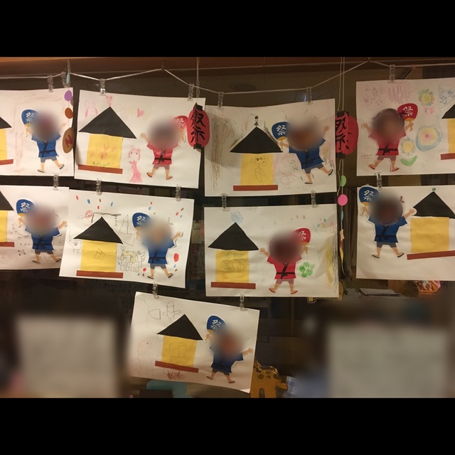 【みんなの投稿】4歳児製作＊ハサミの練習✂️