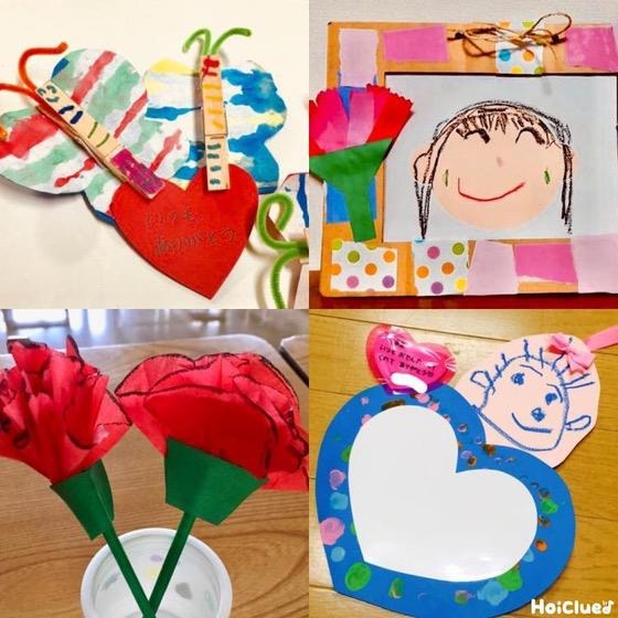 みんなの母の日プレゼントアイデア集＜幼児さん編＞〜贈りものにうれしい製作遊び〜
