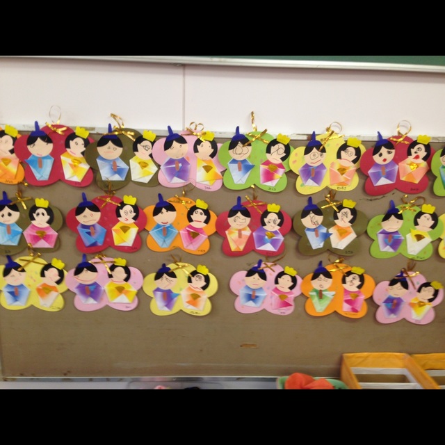 【みんなの投稿】壁面☆ひな祭り