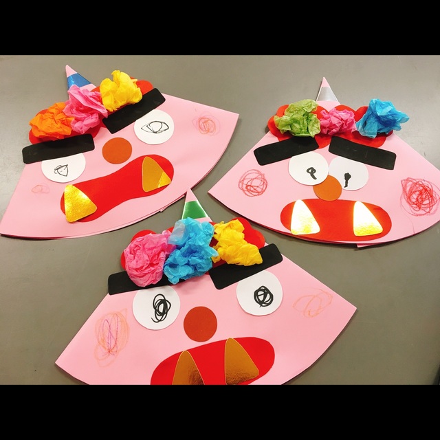 【みんなの投稿】鬼のお面 2歳児