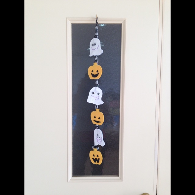【みんなの投稿】ハロウィン紐通し 【みんなの投稿】ハロウィン紐通し