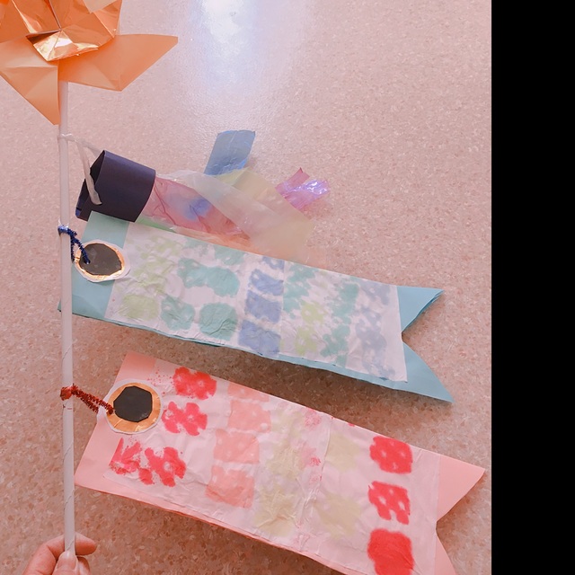 【みんなの投稿】こいのぼり4歳児