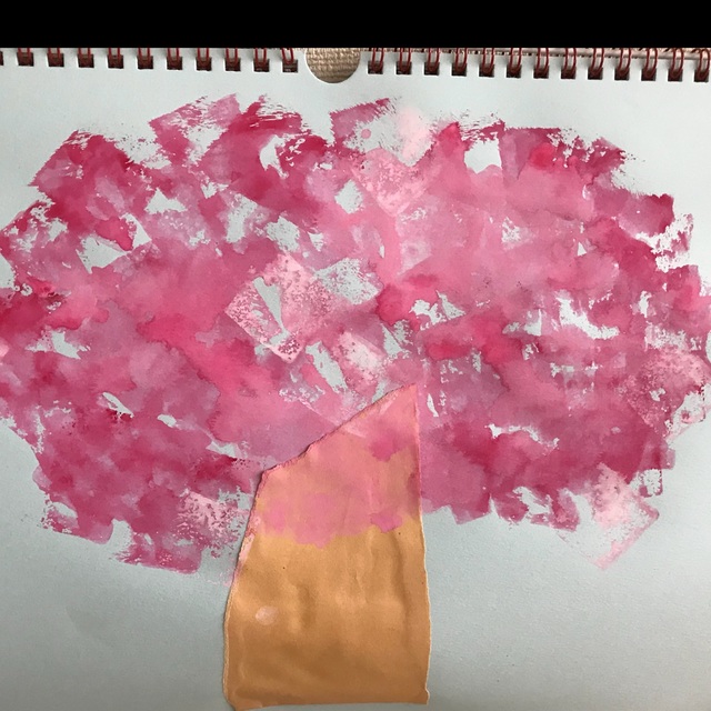 【みんなの投稿】4歳児春、4月、さくら。