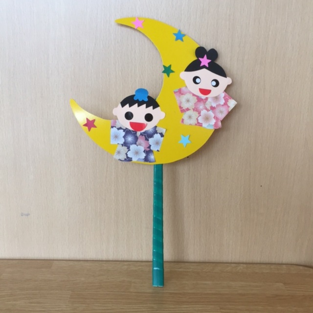 【みんなの投稿】子育て支援センター、七夕製作。