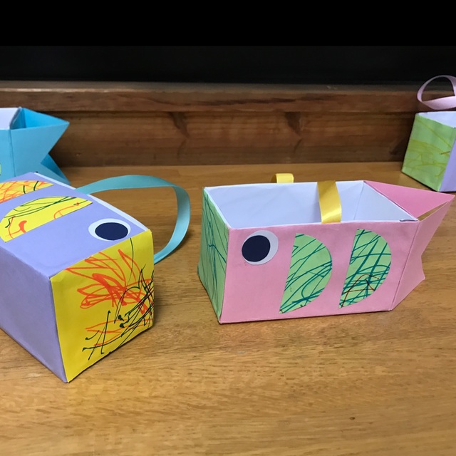 【みんなの投稿】☆こいのぼり小物入れ☆1歳児