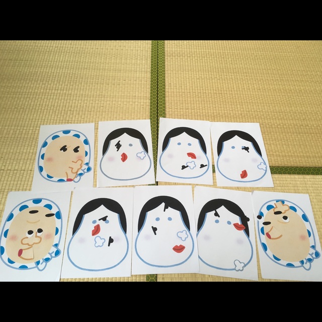 【みんなの投稿】正月遊び福笑い 【みんなの投稿】正月遊び福笑い